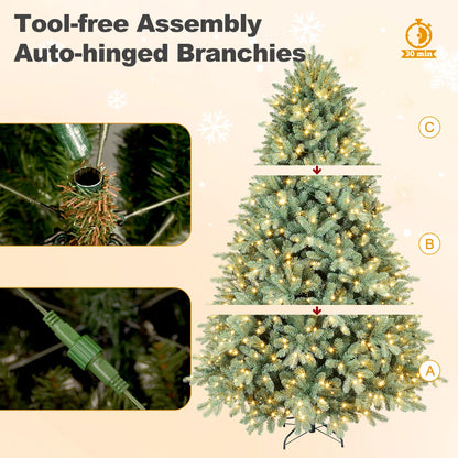 Lighted Artificial Christmas Tree