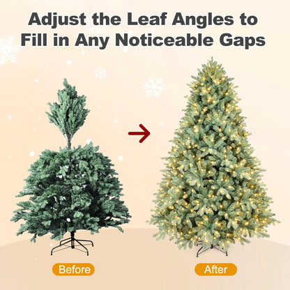 Lighted Artificial Christmas Tree